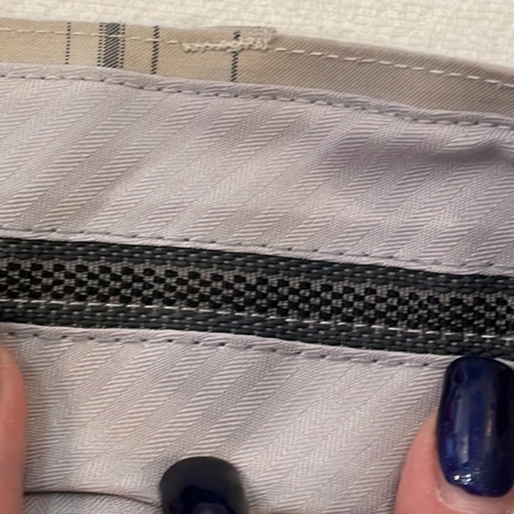 Mens shorts PGA tour athletic plaid career casual flat front - Picture 6 of 8